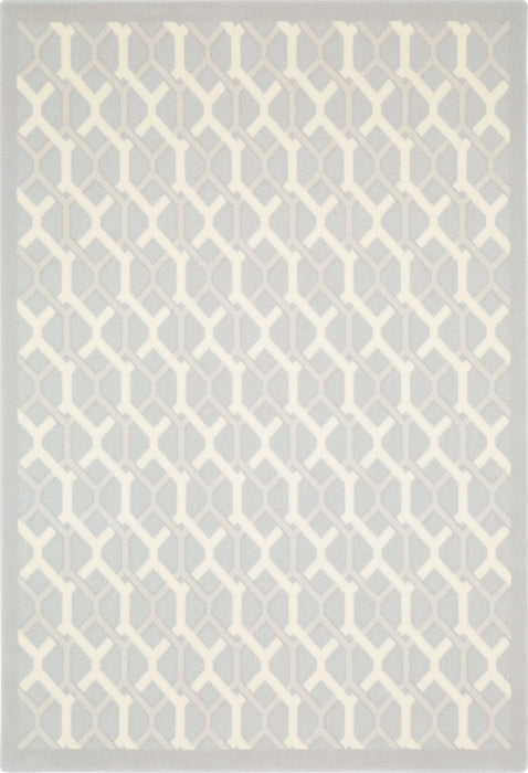 Agnella galaxy wool sagraska grey Grey Living Room Natural Fibre Rug.