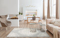 Agnella galaxy wool wakai grey Grey Living Room Natural Fibre Rug.