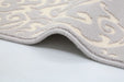 Agnella galaxy wool wakai grey Grey Living Room Natural Fibre Rug.