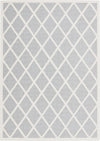 Agnella galaxy wool zaurakma grey Grey Living Room Natural Fibre Rug.