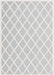 Agnella galaxy wool zaurakma grey Grey Living Room Natural Fibre Rug.