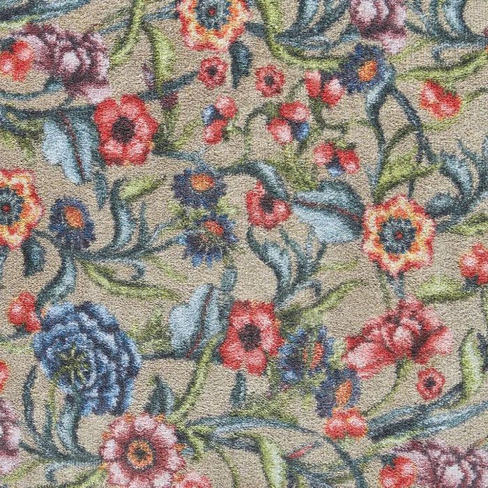 Patterned Hug Rug Garden Multi Floral 2 Runner