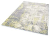 Asiatic gatsby gold Yellow, Multicoloured Living Room  Rug.