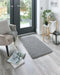 My Mats buddy ghost grey Grey Living Room Shaggy Rug.