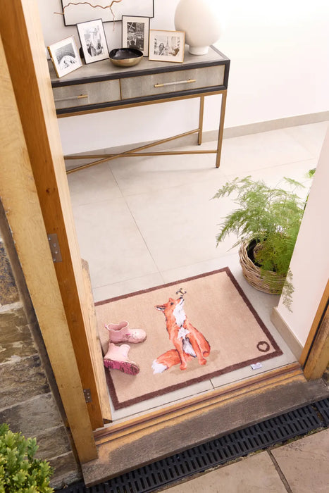 Patterned Hug Rug Ginger Fox