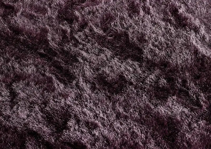 Origins shimmer mauve Purple Living Room Shaggy Rug.