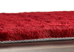 Origins shimmer red Red Living Room Shaggy Rug.