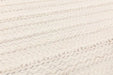 Asiatic grayson cream Cream Living Room Flat Weave Rug.