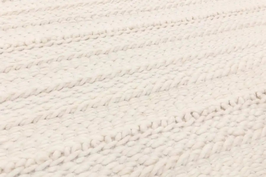 Asiatic grayson cream Cream Living Room Flat Weave Rug.