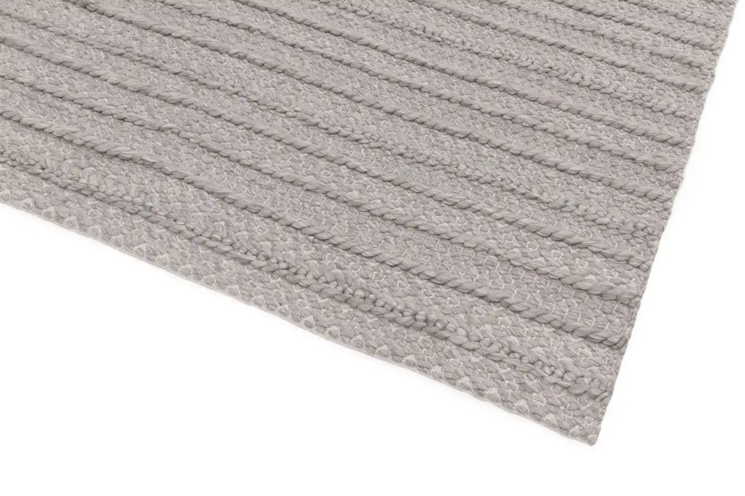 Asiatic grayson grey Grey Living Room Flat Weave Rug.