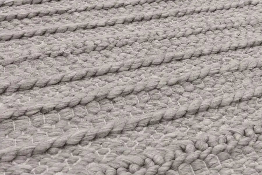 Asiatic grayson grey Grey Living Room Flat Weave Rug.