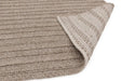 Asiatic grayson taupe Brown Living Room Flat Weave Rug.
