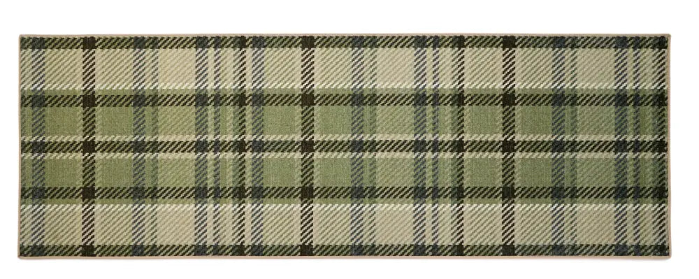 Eco Washable Green Plaid Multi