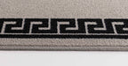 Serdim Rugs gel back 413 grey Grey Living Room Geometric Rug.