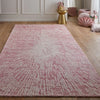 Oriental Weavers hampton burst Pink Living Room  Rug.