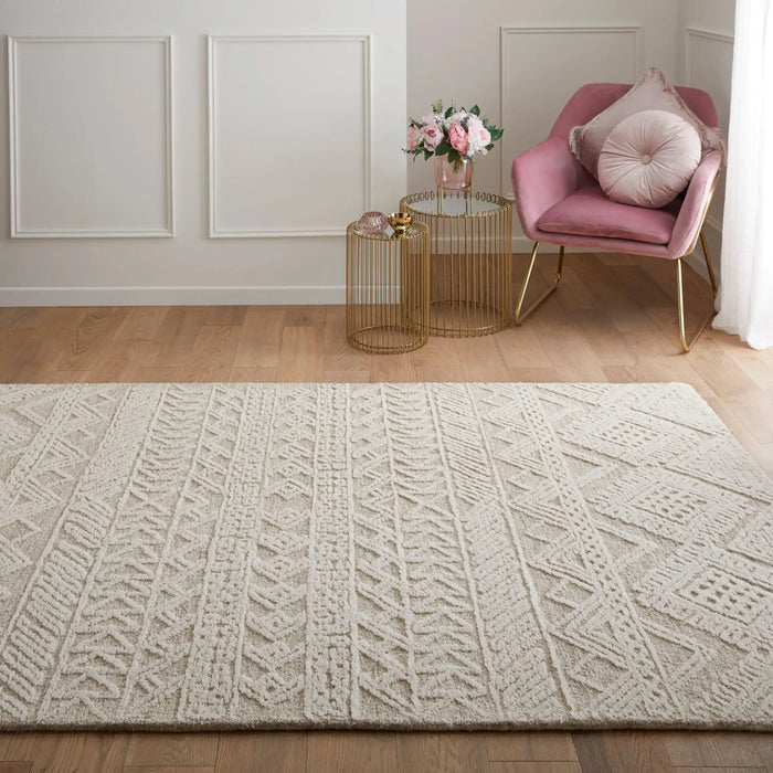 Oriental Weavers hampton provence Beige, Ivory Living Room  Rug.
