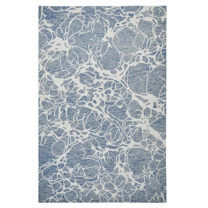 Oriental Weavers hampton sophie Blue, Ivory Living Room  Rug.