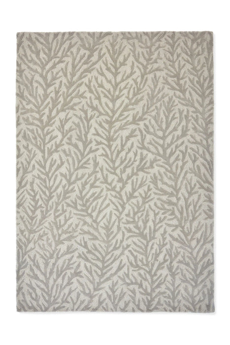 Harlequin harlequin atoll hempseed shell Cream Living Room Wool Rug.