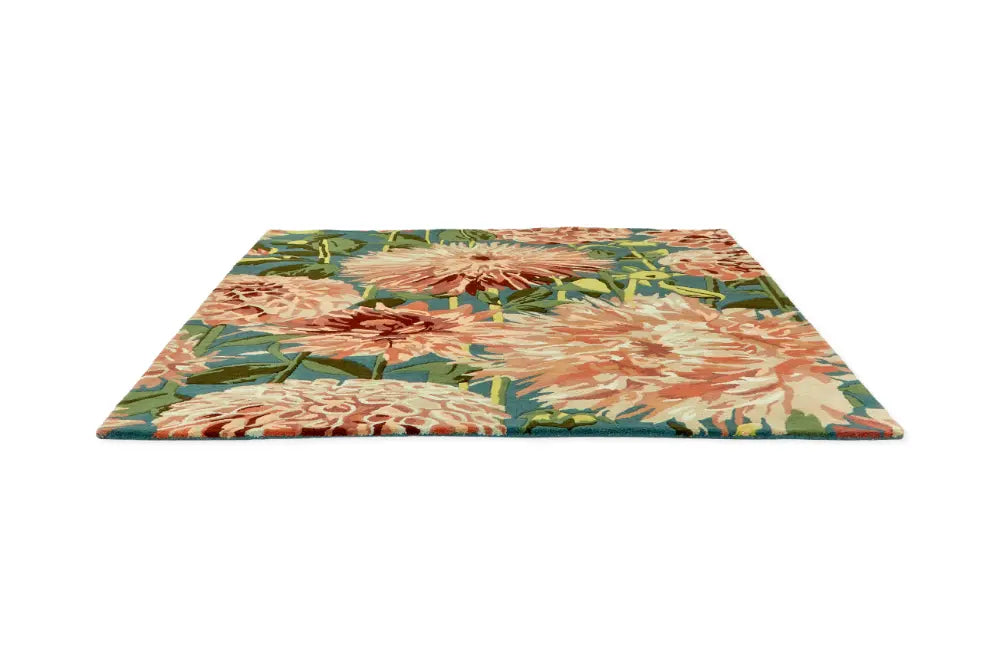 Harlequin Dahlia Coral Wilderness Rug 142408