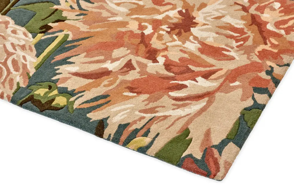 Harlequin Dahlia Coral Wilderness Rug 142408