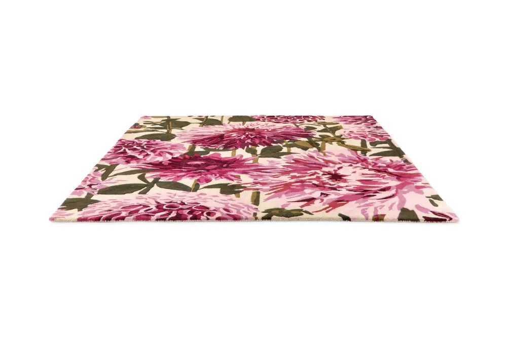 Harlequin Dahlia Fuchsia Palm Rug 142402 Rug