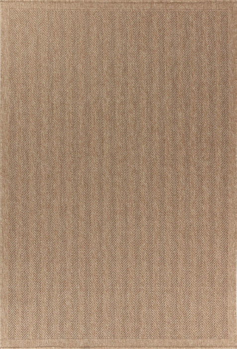 Serdim Rugs harper outdoor herringbone jute Brown Living Room Natural Fibre Rug.