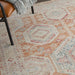 Nourison Delivered in 6 weeks   USA homestead hms01 brick Multicoloured, Orange Living Room  Rug.
