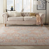 Nourison Delivered in 6 weeks   USA homestead hms01 brick Multicoloured, Orange Living Room  Rug.