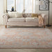 Nourison Delivered in 6 weeks   USA homestead hms01 brick Multicoloured, Orange Living Room  Rug.