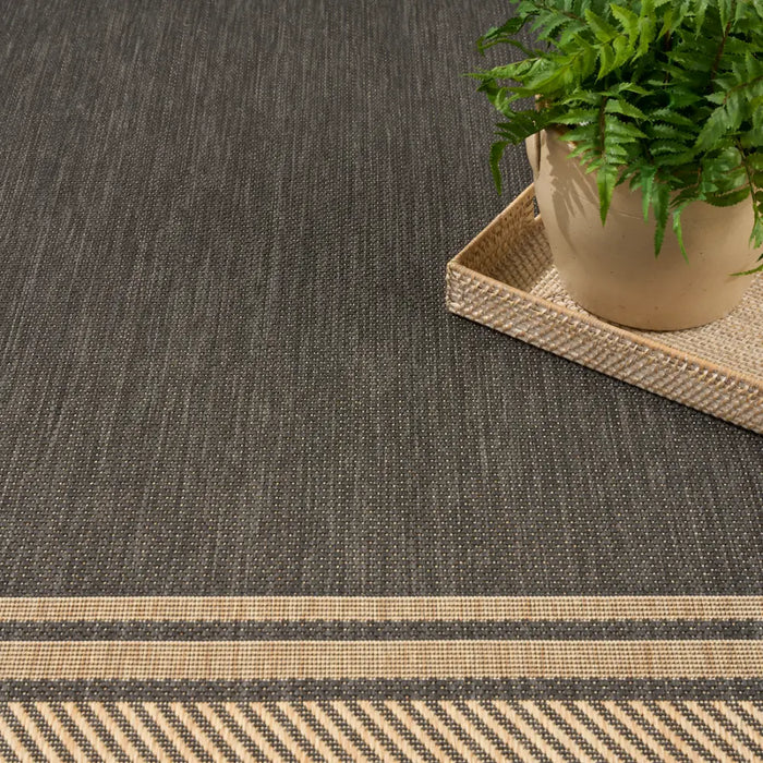 HORIZON INDOOR/OUTDOOR HOZ03 Charcoal Indoor Outdoor