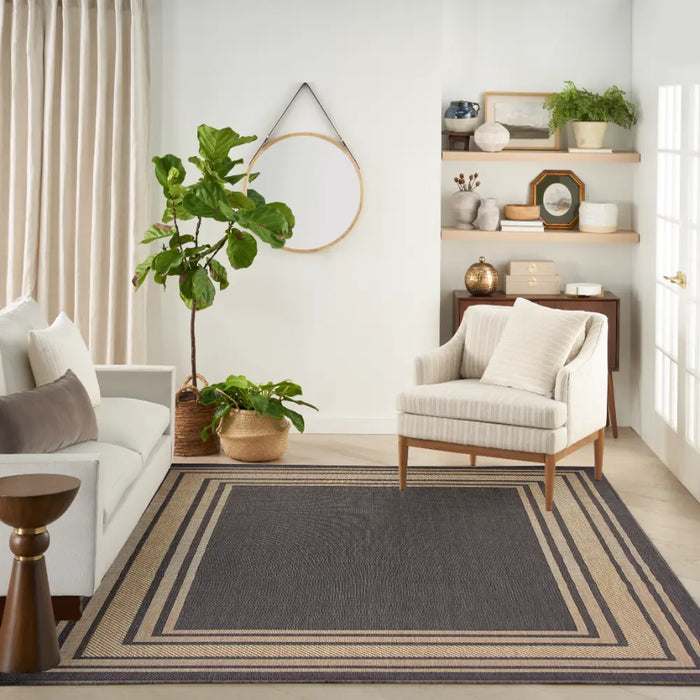 HORIZON INDOOR/OUTDOOR HOZ03 Charcoal Indoor Outdoor