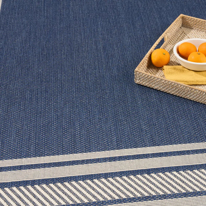 HORIZON INDOOR/OUTDOOR HOZ03 Navy Indoor Outdoor