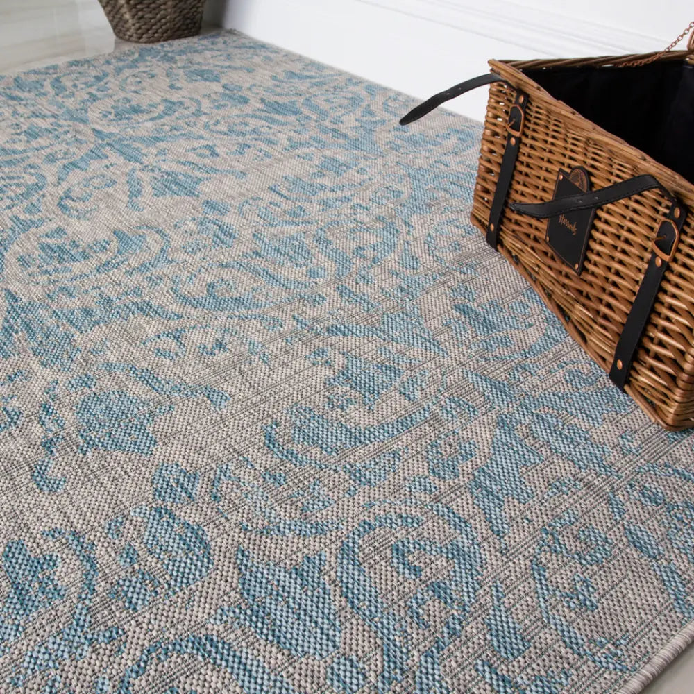 Habitat Lanark Aqua Blue Rug — RugsDirect Online