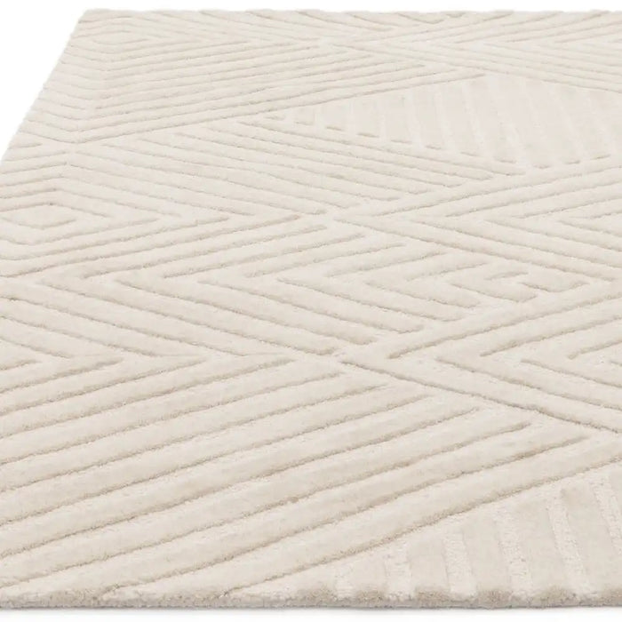 Asiatic hague hague ivory Ivory Living Room Wool Rug.