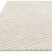 Asiatic hague hague ivory Ivory Living Room Wool Rug.