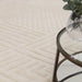 Asiatic hague hague ivory Ivory Living Room Wool Rug.