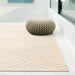 Asiatic hague hague ivory Ivory Living Room Wool Rug.