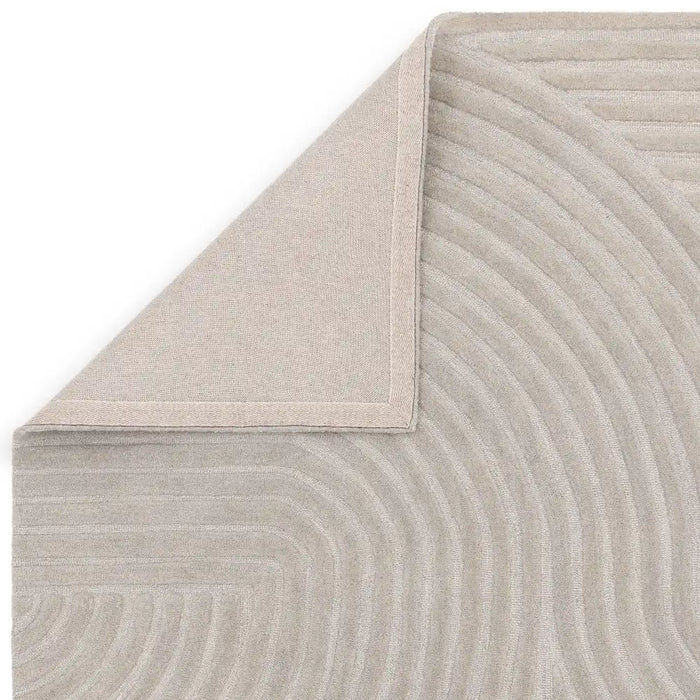 Asiatic hague silver Grey Living Room Wool Rug.