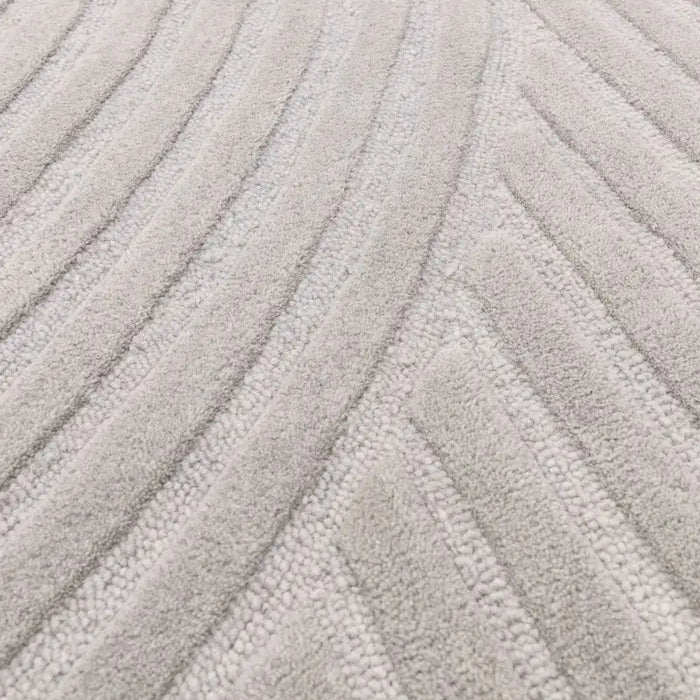 Asiatic hague silver Grey Living Room Wool Rug.