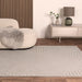 Asiatic hague silver Grey Living Room Wool Rug.