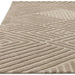 Asiatic hague taupe Beige Living Room Wool Rug.