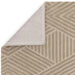 Asiatic hague taupe Beige Living Room Wool Rug.