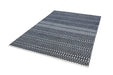 Asiatic halsey black Black Living Room Geometric Rug.