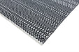 Asiatic halsey black Black Living Room Geometric Rug.
