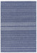 Asiatic halsey blue Blue Living Room Geometric Rug.