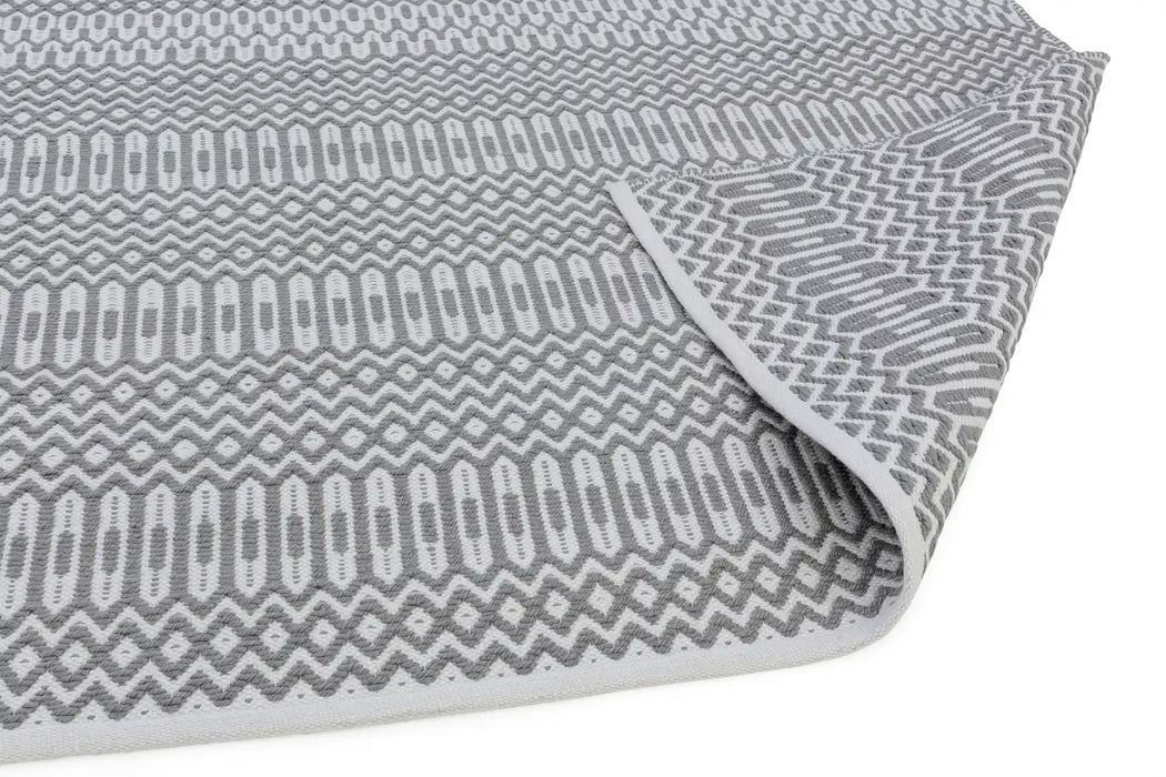 Asiatic halsey grey Grey Living Room Geometric Rug.