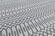 Asiatic halsey grey Grey Living Room Geometric Rug.