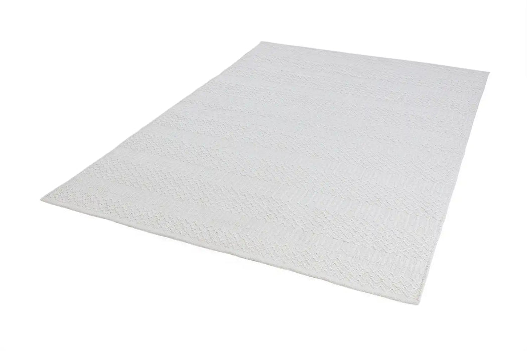 Asiatic halsey natural Ivory Living Room Geometric Rug.