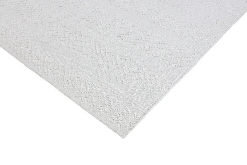 Asiatic halsey natural Ivory Living Room Geometric Rug.
