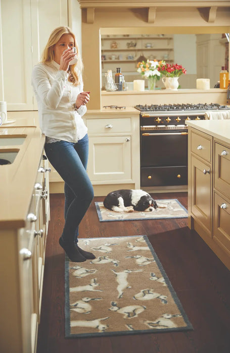 Patterned Hug Rug Hare 1 Runner